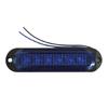 Corrosion Resistant Red Blue Marine Navigation Light 6 LEDs Waterproof Housing For Boats Yachts Marine Applications 2pcs