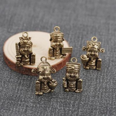 Antikvarinis varis Turto Dievo raktų pakabukas - Automobilio ar stalinė dekoracija