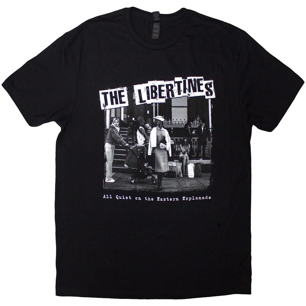 The Libertines AQOTEE Album BW T-Shirt Black New M