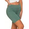 Moraj Women's High Waist Cycling Shorts - Green S-M, Polyester/Spandex Compression Shorts