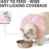 Soft Recovery Cone Cats Post Surgery Waterproof Lightweight Elizabethan Collar Small Cat Size