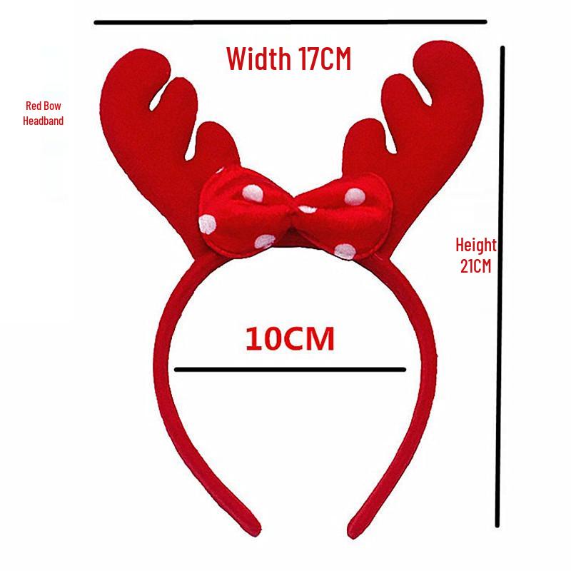Christmas Hair Clip & Headband Set: Snowman Ornament, Bow, Hat - Perfect Holiday Accessories for Kids