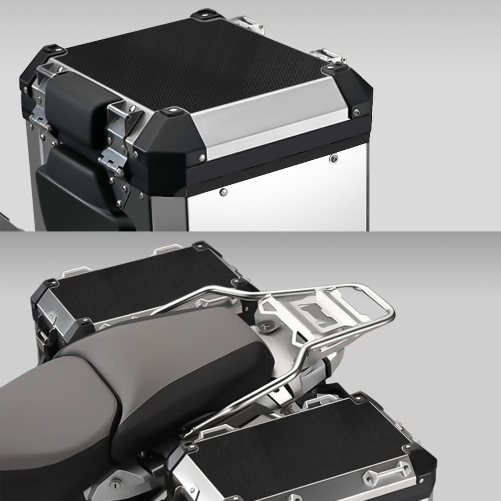 Motorcycles PVC Leather Side Case Pads Pannier Cover Set Luggage Cases R 1200 GS For BMW R1200GS LC Adventure R1250GS