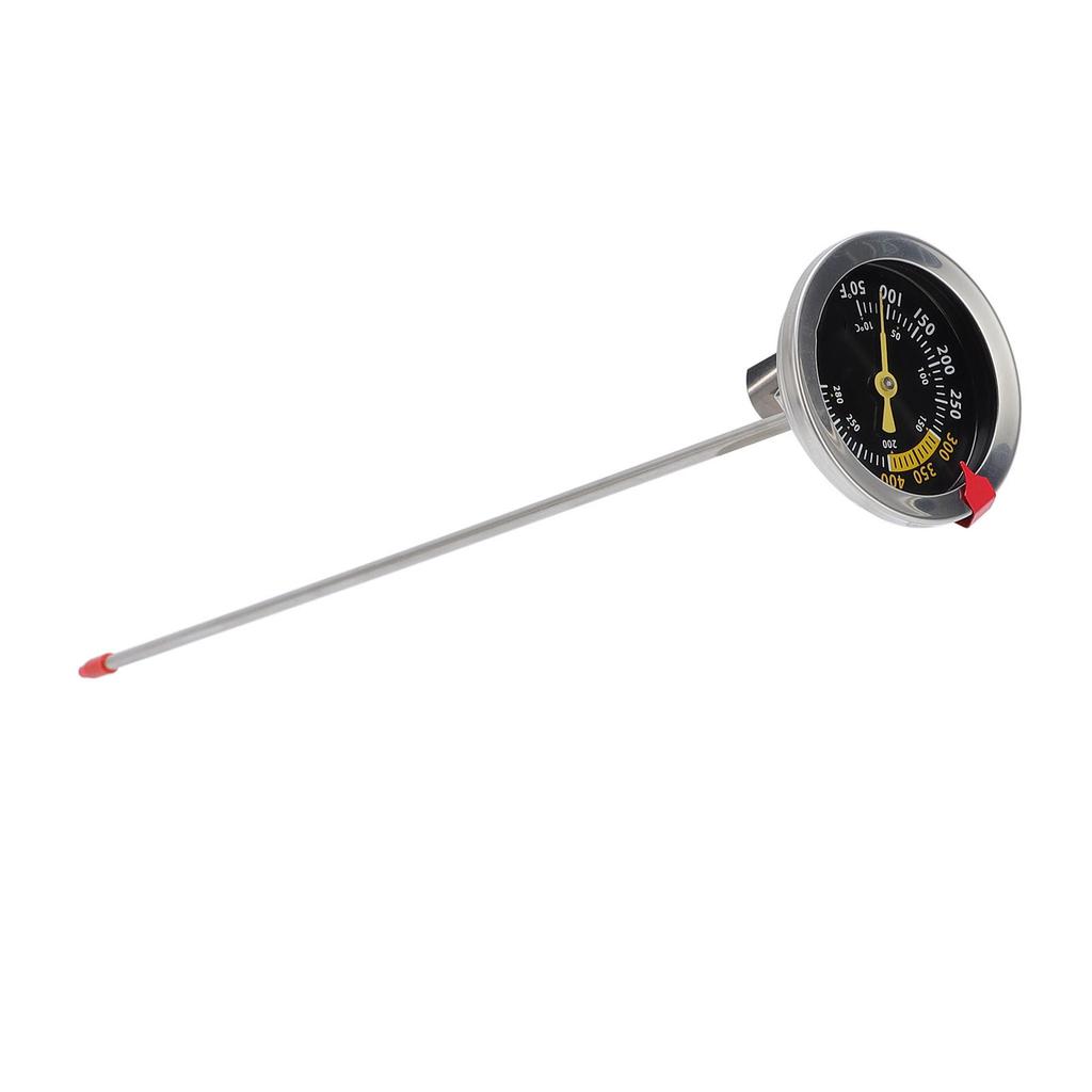 Fry Thermometer, Probe Stainless Steel BBQ Mt Cooking Thermometer Thermometer Frying Pot Thermometer for Turkey BBQ Grill