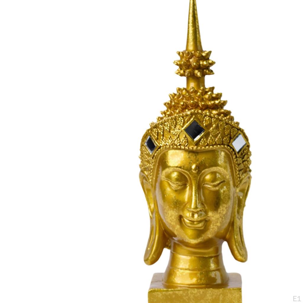 Buddha Statue ,Desktop Ornament , Compact ,Sturdy Home Decor Sculpture Decorative Figurine for
