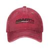 Abarth C Cool Print Denim Cap Casual Baseball Caps Adjustable Hat Summer Unisex Baseball Hats