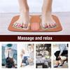 3D EMS Foot Acupoint Massage Pad Current Reflection Foot Massage Muscle Stimulation Improves Blood Circulation Relieve Massage