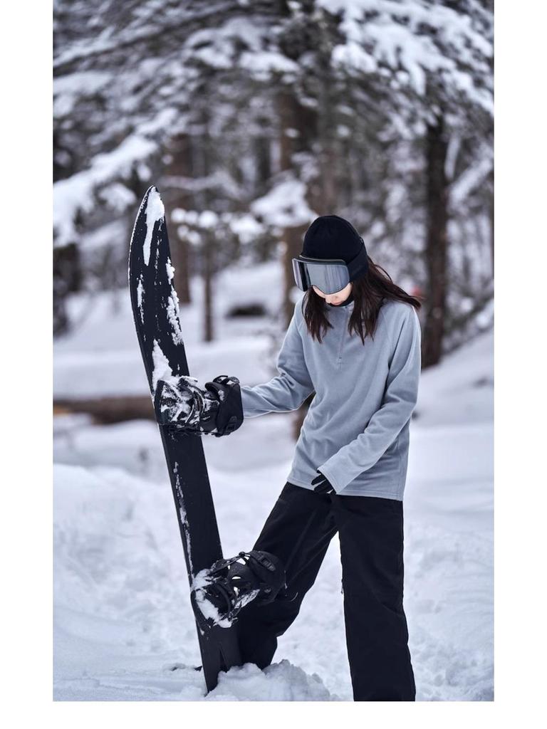 Northeast Gray Thermal Ski Suit: Warm, Breathable, Sweat-Wicking Base Layer