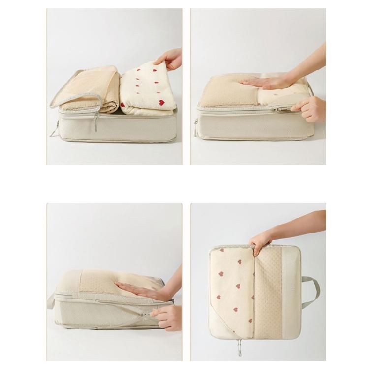 Pack of 5pc Versatile Organiser Pouch Clothing Storage Bag for Efficient Packing