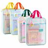 Waterproof Mesh Zipper Pouch Bag EVA Transparent File Bag Tutoring Bag  School Office Supplies