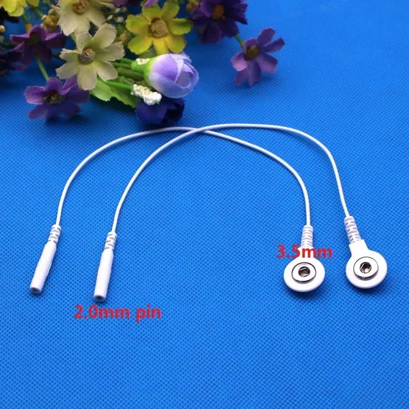 

100/10pcs Adjustable Conductive bracelet Electrical stimulation WristStrap for Tens DDS Meridian massage instrument 3.5mm stud 10pcs