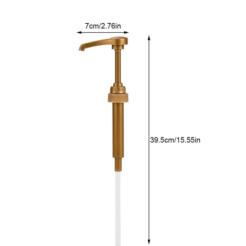 1PCS Fruit Syrup Pressure Head Coffee 750ML Dispenser Syrup Pump Black Liquid Dispenser For 10cc Juice Bottle Dispenser Pump