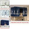 Attractive Bed Curtain For Single Bunk Beds With Mosquito Defense And Dustproof Design