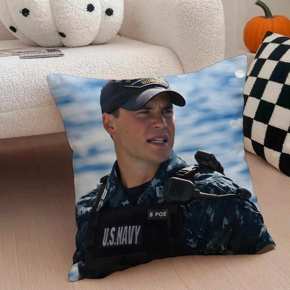 TTaylor Kitsch Cushion Cover Throw Pillow Cover Hidden Button Durable Polyester Chair Cushion