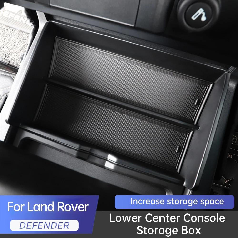 Für Land Rover Defender 90 110 2020 2021 2022 Auto Untere Mittelkonsole Aufbewahrungsbox für Defender Auto Mittelkonsole Unten Organizer Aufbewahrungsbox