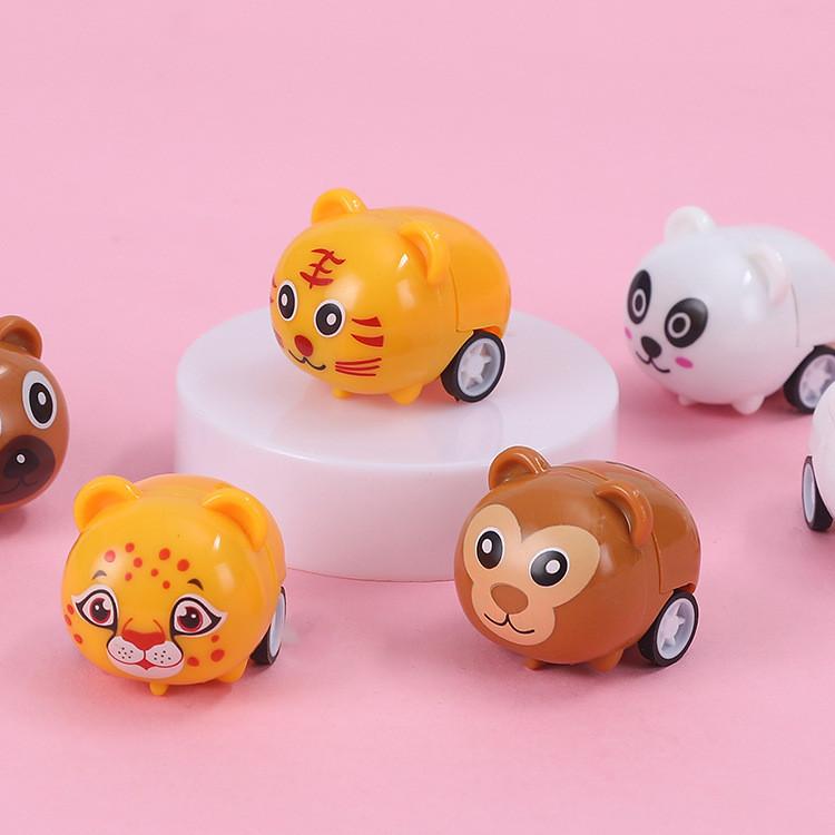 Monkey Kids Tiger Plastic Animal Car For Cognitive And Motor Enhancement Skills
