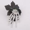 Stoff Geisterklaue Haarspange Blume Halloween Kopfschmuck Punk Skeletthand Haarnadel Kinder