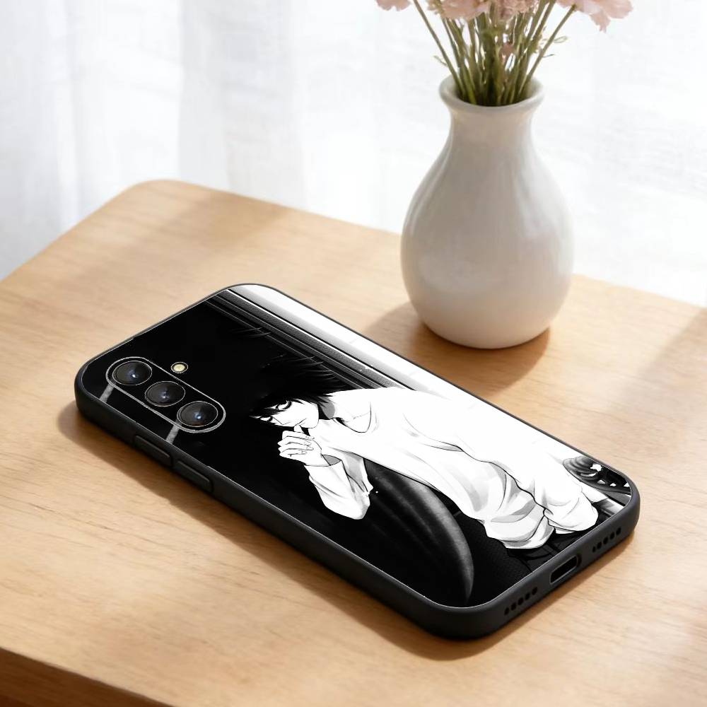 

Anime Wallpaper Phone Case For Samsung Galaxy A73,21,22,32,71,53,52,51,80,5G Soft Black Cover Samsung a22 5g