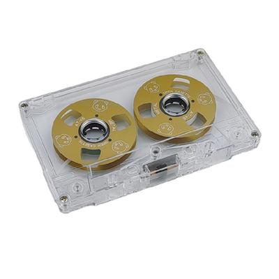 Double-sided Design Empty Tape Metal Cassette Blank Tape Can Record 45 Minutes Professional Blank Cassette Tape