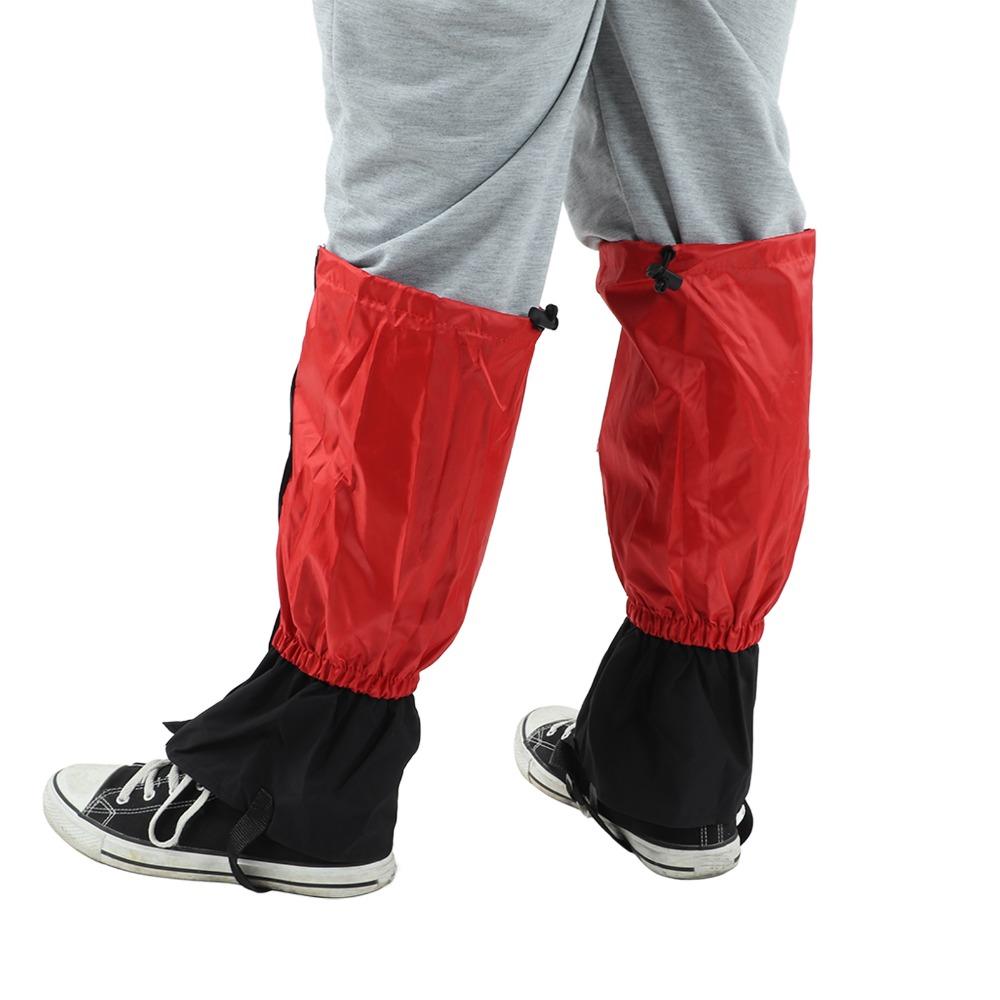 1 Pair Snowproof Waterproof Leg Gaiters 210T Oxford cloth Lightweight Shoe Gaiters  Men