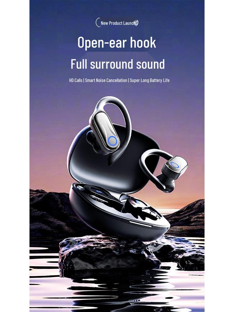26 Open/In-Ear TWS True Wireless AI Translation Bluetooth Noise-Cancelling Earphones for Sports