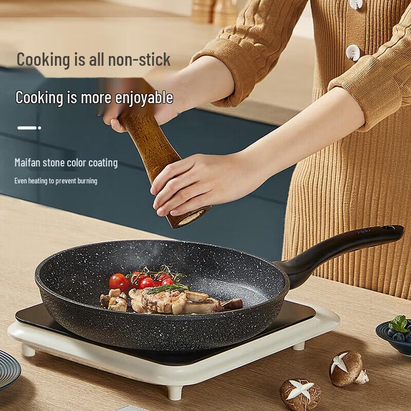 COOKER KING 28cm Maifan Stone Non-Stick Frying Pan