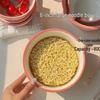 ZISIZ 6-inch Nordic Ceramic Noodle Bowl Set