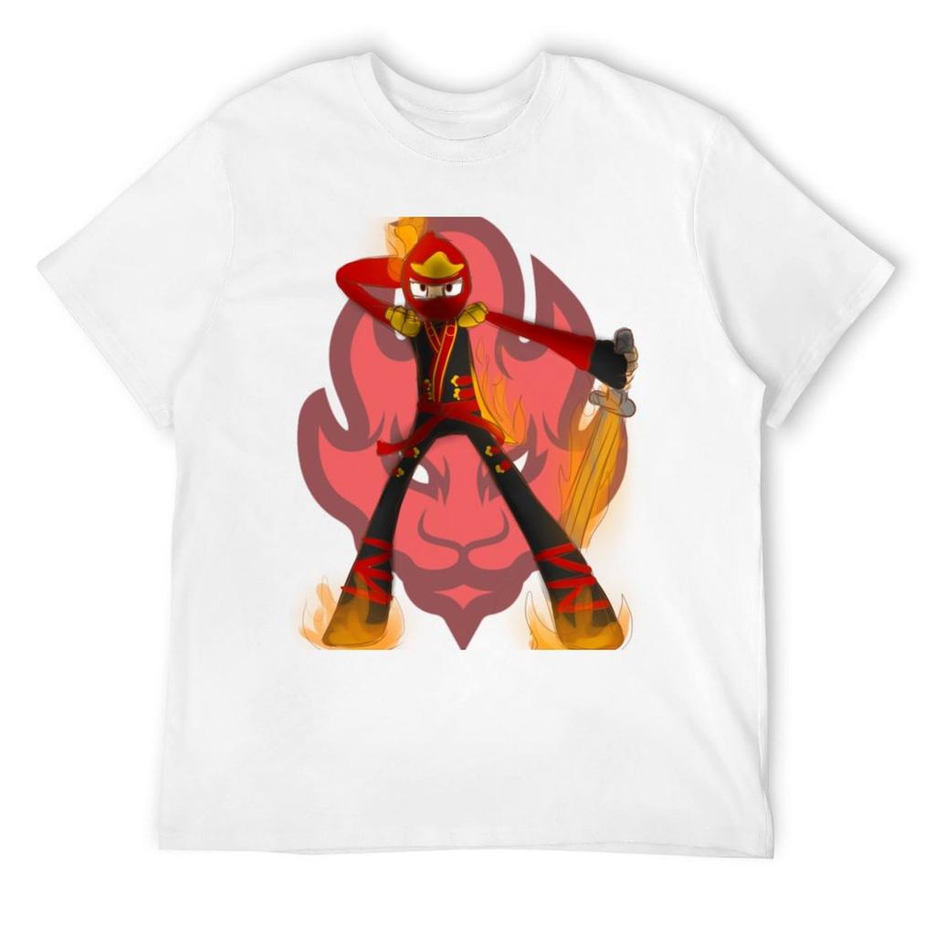 Flaming Kai (w/ emblem) T-Shirt sublime shirts graphic tee anime vintage clothes sweat shirts, men