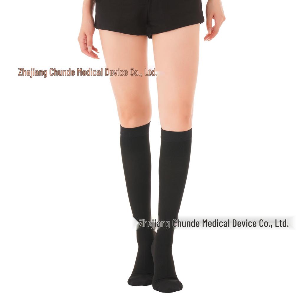 Medical Grade Class 1-2 Mid-Calf Compression Socks for Varicose Veins