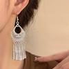 Yunnan Ethnic Style Handmade Tassel Earrings for Women