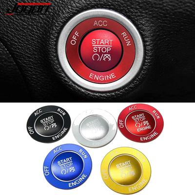 Car Engine Start Stop Ignition Button Cover For Dodge Durango Charger Challenger Chrysler Grand Cherokee Ram 1500 Interior Decor