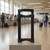 Телескопическая ручка для багажа Алюминиевый сплав Выдвижная штанга Путешествие для путешественников