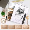 Bellofy 2X Large Sketchbook for Drawing Paper 50 Sheets 11x14 Inches Sketch Pads for Drawing for Adults Beginners XL Sketchbook