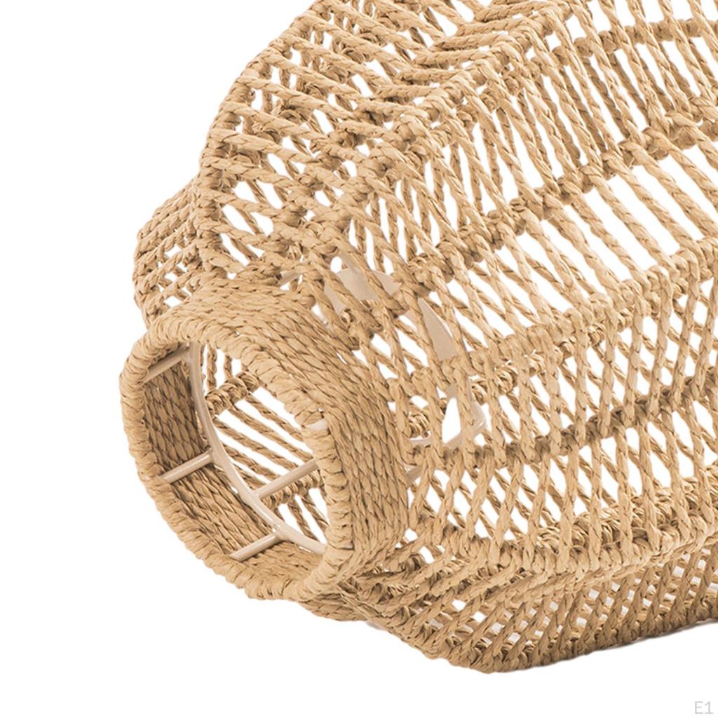 Woven Lampshade Pendant Light for Modern Home Decor