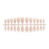 Multiple Style False Nail French Design Gold Trim Bows Detail Almond Shape Comfortable Artificial Nail for Women