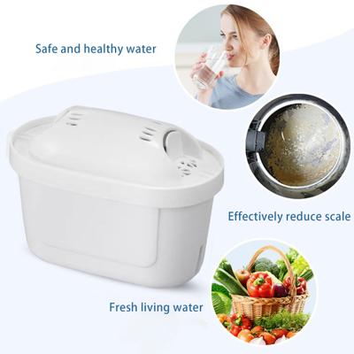 Yousheng 1/2/3/6Pcs Water Filter Cartridges Eco-friendly Easy To Use BPA-Free Activated Carbon Ion Water Filters Replacement Parts