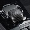 Für Mercedes-Benz A-Klasse W177 CLA C118 2019-2022 Auto Schaltknauf Abdeckung Zierleiste Zubehör Carbonfaser-Look