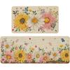 1/2pcs Spring Style Kitchen Non-Slip Carpet Bedroom Floor Mat Indoor Outdoor Entrance Door Mat Spring Summer Home Decorat
