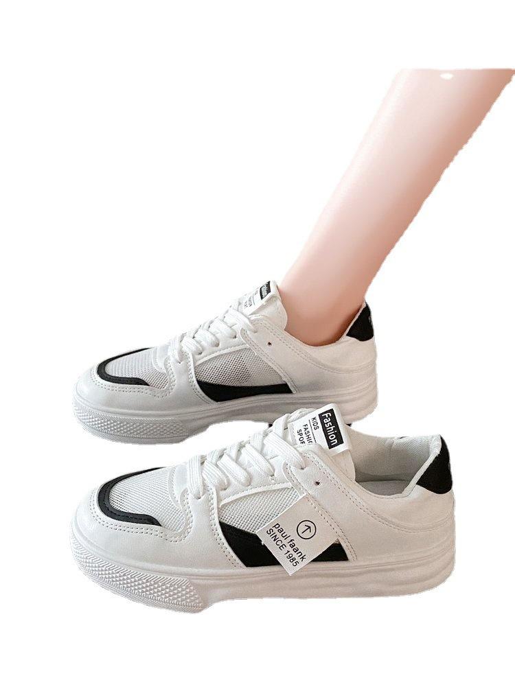 Wholesale White Shoes for Women  Spring and Summer New Mesh Breathable Lightweight Student Casual Ladies Sneaker