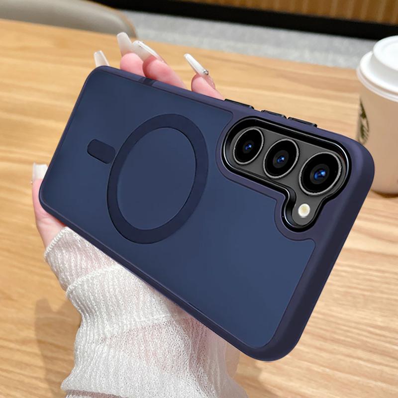 New Ultrathin Antiskid Translucent Case For Samsung Galaxy S25 S24 Ultra S23 S22 Plus S20 S21 FE Magsafe Magnetic Protect Cover