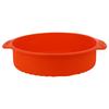 Stampo in Silicone 3D Rotondo da 11,42 pollici per Torta da Forno   Teglia da Forno per Torta(Rosso)