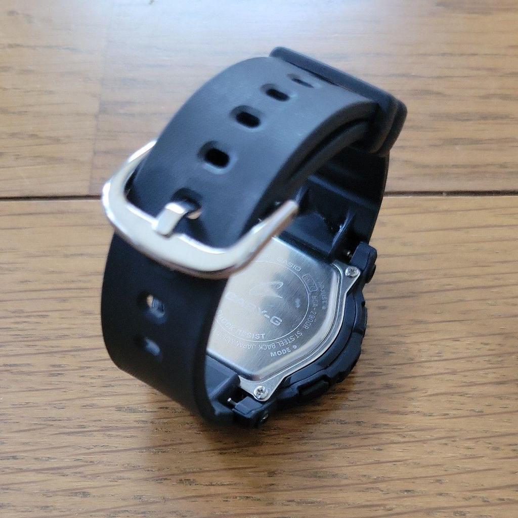 Used CASIO Baby-G BGA-2900R Analog-Digital Watch Black