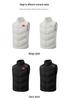 Unisex Wushu Coach Vest: Warm Sleeveless Sportswear for Autumn/Winter