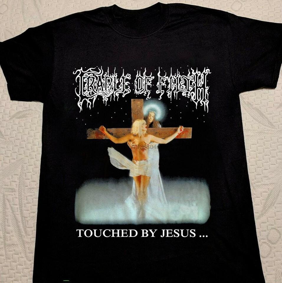 Cradle Of Filth Touched By Black Unisex Cotton All Size S-5XL T-shirt ZL171 S