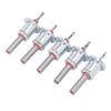 5pcs 8mm Round Shank Adjustable Countersink Bit Carbide Tipped Drill Bit  For Metalworking