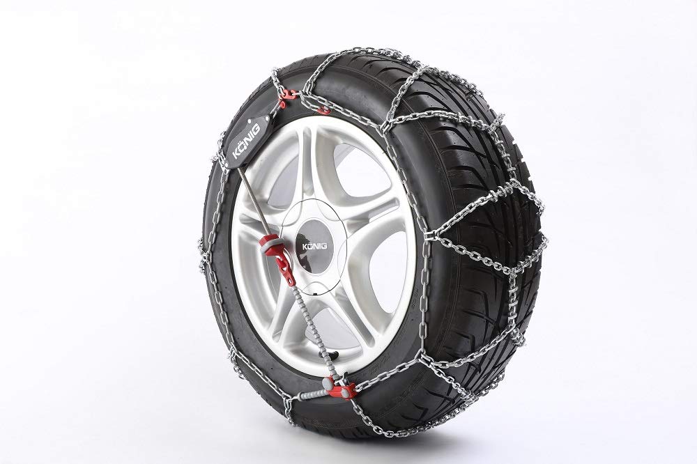 KONIG CL Magic Metal Tire Easy To Install No Retightening Chains, & Required, CLM-104
