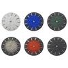 Modified 28.5mm Watch Dial Stone Pattern Gradient Color Watch Faces No Date Watch Accessories for NH35 NH36 Movement