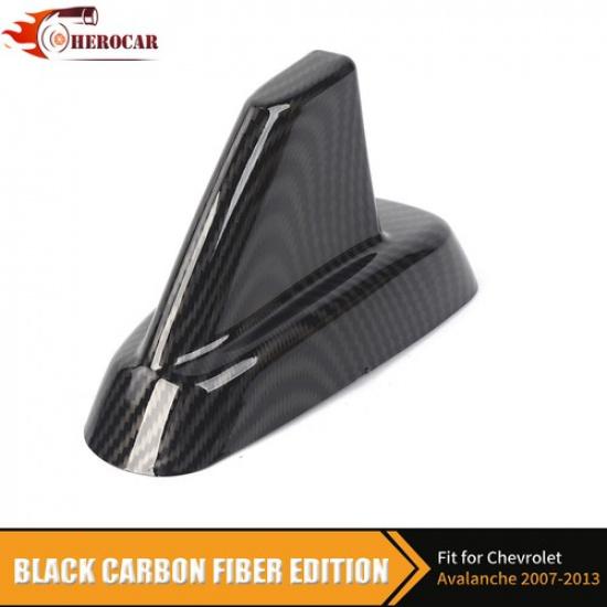 Fin Antenna Base Cover For Chevy Tahoe Suburban SIERRA 2007-2013 Carbon Fiber