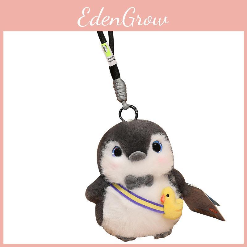 Penguin Panda Dog Pendant Animal Plush Doll Keychain Toy Decoration Backpack