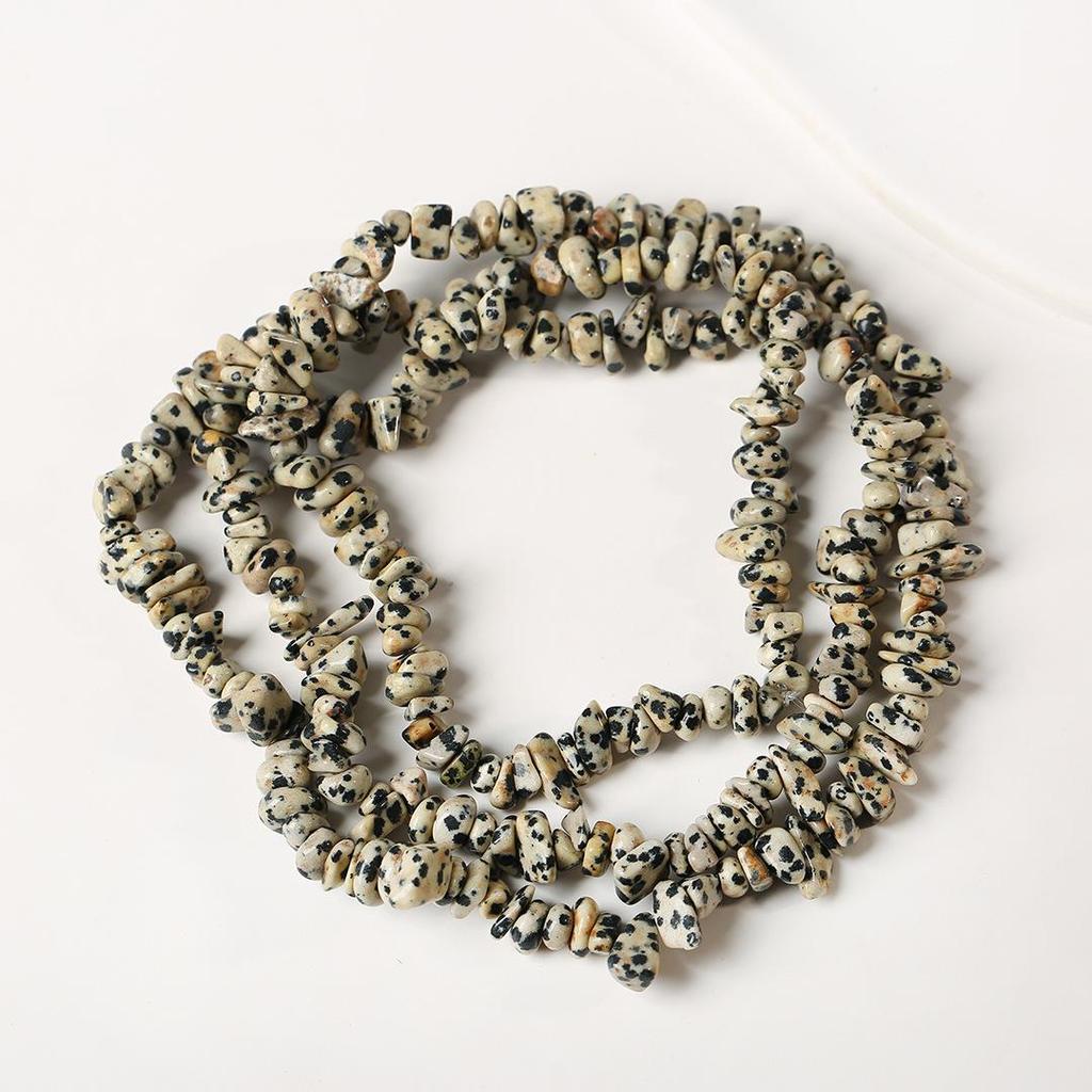 80cm Natürliche Amethyst Splitterkette - Poliert, Unregelmäßige Streifen für DIY Schmuck & Armbänder